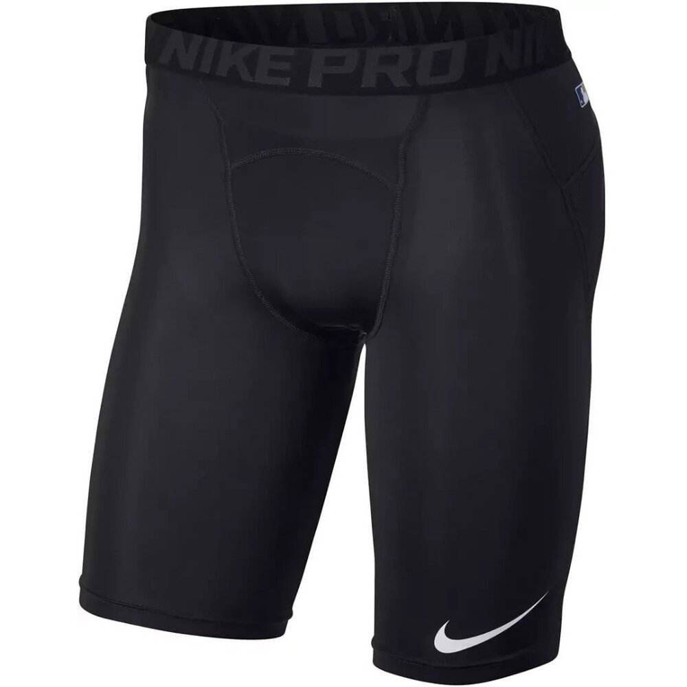 Nike Boys' Pro Heist Dri-FIT Tight Fit Black Baseball Sliding Shorts Size Medium